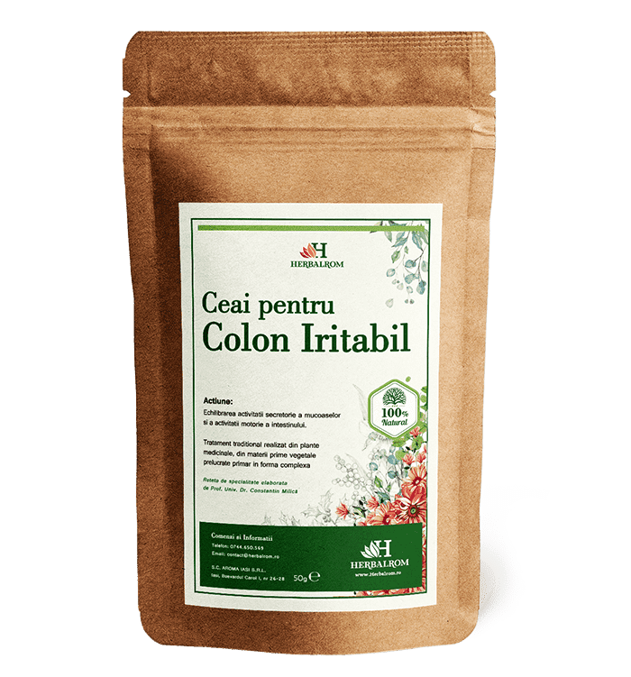 Colon sănătos (colon iritabil), D88, ceai la plic